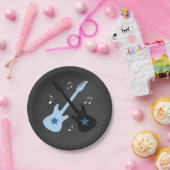 ロックアバイロックスターベビーシャワー紙プレート ペーパープレート (パーティー)