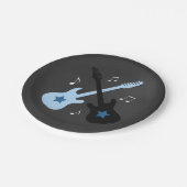 ロックアバイロックスターベビーシャワー紙プレート ペーパープレート (アングル)