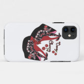 ロックアビリーチェリーシューズ Case-Mate iPhoneケース (裏面(横))