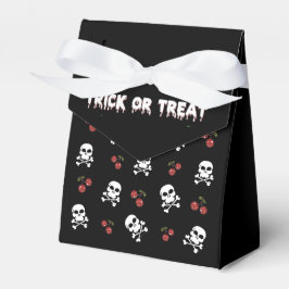 ロックアビリーハロウィン ドクロ チェリー パーティーグッズボックス フェイバーボックス