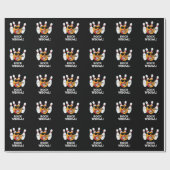 ロックアンドボウルおもしろいボーリングプンダークBG ラッピングペーパー (フラット)