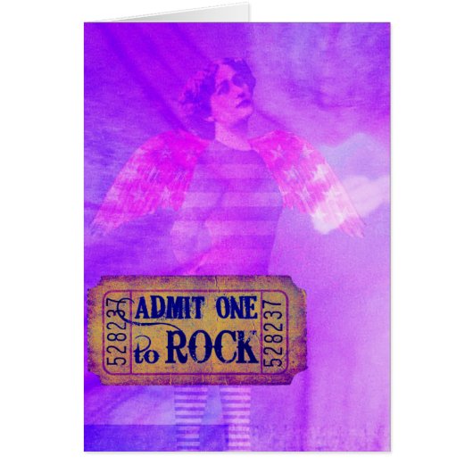 ロックアンドロールエンジェルデジタルコラージュすべての行事 (正面)