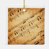 ロックアンドロールギター音波ヴィンテージ セラミックオーナメント (裏面)