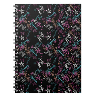 ロックアンドロールスパイラルフォトノートブック ノートブック