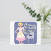 ロックアンドロールタンブリンフィフティーズ主婦 ポストカード (スタンド正面)