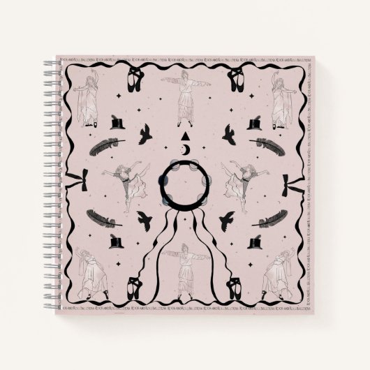 ロックアンドロールバレリーナII ノートブック (正面)