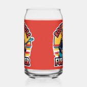 ロックアンドロールファーエバーゴールデンレトリバードッグ ガラス缶 (左)