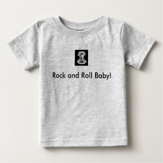 ロックアンドロールベビー ベビーTシャツ