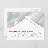 ロックアンドロールホールオブフェイムクリーブランドポストカード ポストカード (正面/裏面)
