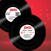 ロックアンドロールボルトビニールホワイト日付を保存 セーブザデート