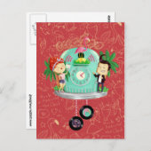 ロックアンドロール時計 ポストカード (正面/裏面)