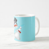 ロックアンドロール雪だるまコーヒーマグ コーヒーマグカップ (正面右)