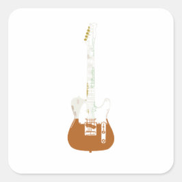 ロックアンドロール電気およびアコースティックギタースクエア スクエアシール