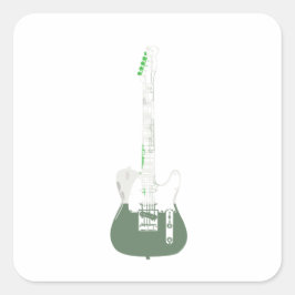 ロックアンドロール電気およびアコースティックギタースクエア スクエアシール