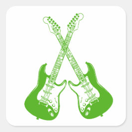 ロックアンドロール電気およびアコースティックギタースクエア スクエアシール