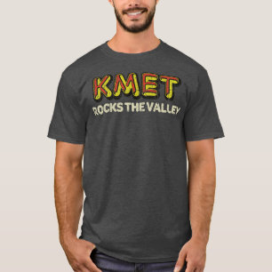 ロックアンドロール音楽KMETロックザバレー1974 Tシャツ
