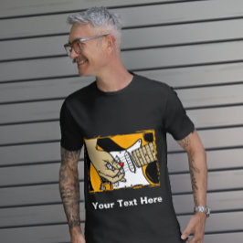 ロックアンドロールGuiter Tシャツ