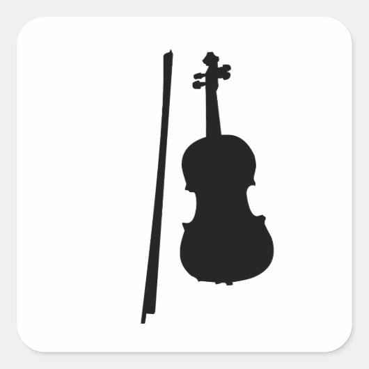 ロックアンドロールVoilin スクエアシール (正面)