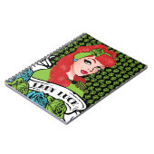 ロックア・ビリー・ピンアップ・ガール ノートブック (左側)