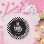 ロックア・ビリー・ピンアップ ペーパープレート (パーティー)