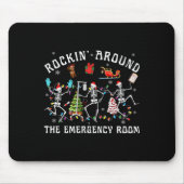 ロックインのまわりにザエマージェンシャルルームスケルトンErナース マウスパッド (正面)