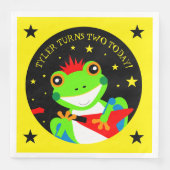 ロックインの誕生日ツリーカエルとレッドギター (正面)