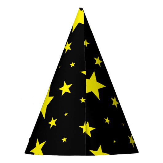 ロックインの誕生日ツリーカエルとレッドギター パーティーハット (裏面)