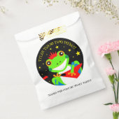 ロックインの誕生日ツリーカエルとレッドギター フェイバーバッグ (封をした状態)