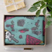 ロックインスカルティッシュペーパー 薄葉紙 (ギフト)