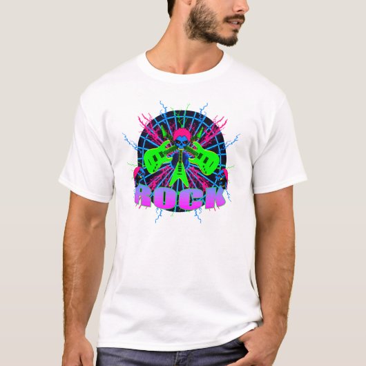 ロックインスカル2 Tシャツ (正面)