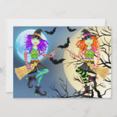 ロックインハローウィンパーティ 招待状 (正面)