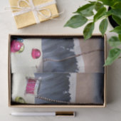 ロックインビーチパーティーサンタクリスマスティッシュペーパー 薄葉紙 (ギフト)