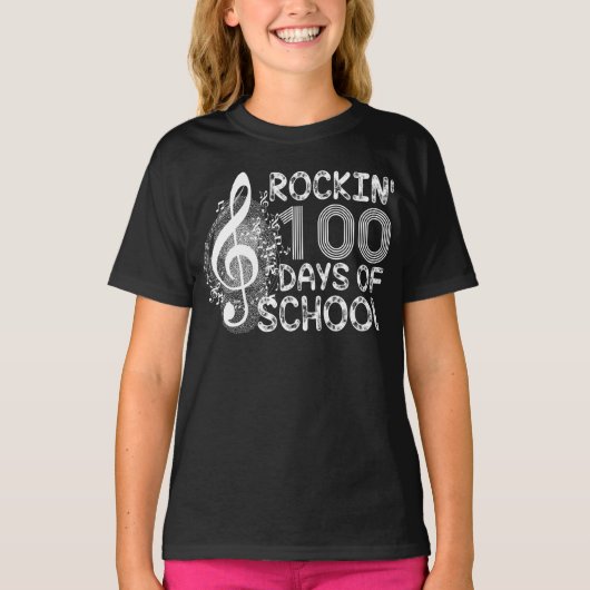 ロックイン100日の学校 Tシャツ (正面)