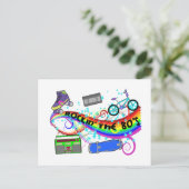 ロックイン80年代 ポストカード (スタンド正面)