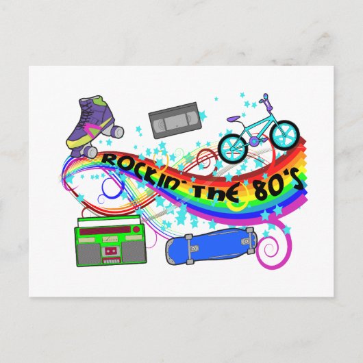 ロックイン80年代 ポストカード (正面)
