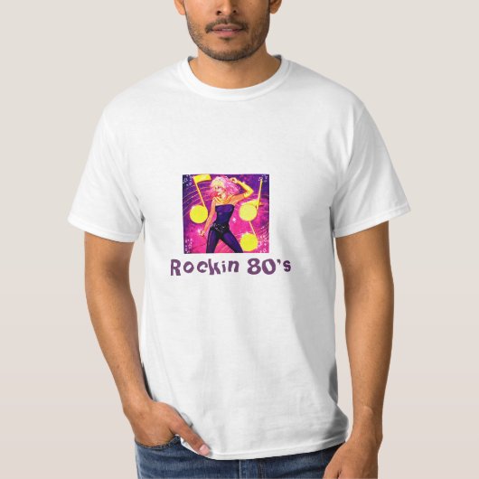 ロックイン80年代 Tシャツ (正面)