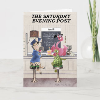 ロックウェインスパイアルグリーティングカード カード