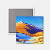 ロックウェルケントバーモント勉強 マグネット (正面/裏面)