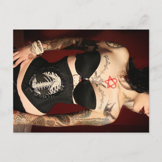 ロックウェルデビル ポストカード (正面)