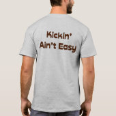 ロックウェル・キック・ボール・キック・イン・アイン・簡単 Tシャツ (裏面)