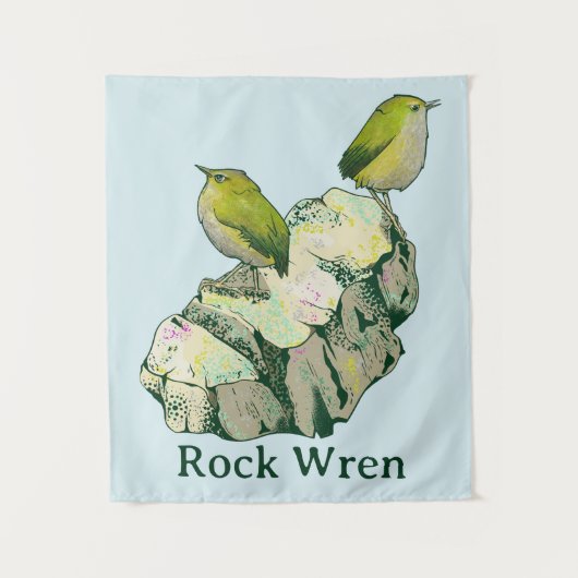 ロックウォレンの鳥ニュージーランド タペストリー (正面)