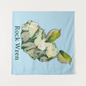 ロックウォレンの鳥ニュージーランド タペストリー (正面(横))