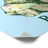 ロックウォレンの鳥ニュージーランド ポスター (角)