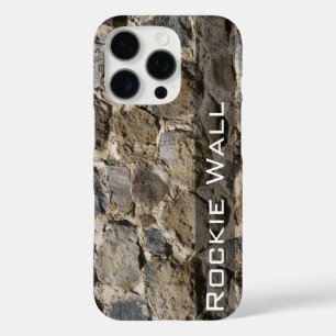 ロックウォールの写真背景 iPhone 16 PROケース