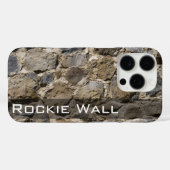 ロックウォールの写真背景 Case-Mate iPhoneケース (裏面 (横))
