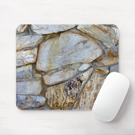 ロックウォール現実的なテクスチャロックハウンド写真 マウスパッド (マウス)