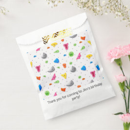 ロックウォール登山クライムバースデーパーティー フェイバーバッグ