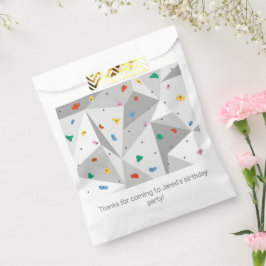 ロックウォール登山クライムバースデーパーティー フェイバーバッグ