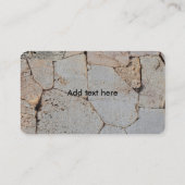 ロックウォール素朴名刺 名刺 (裏面)