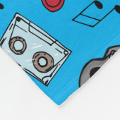 ロックエモ音楽パタ10代のーン フリースブランケット (角)